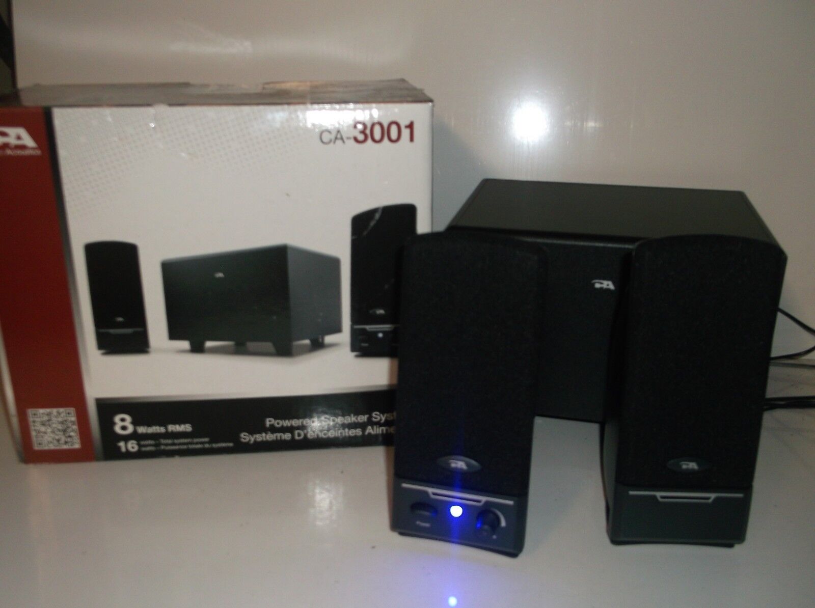 CA-3001 Cyber Acoustics powered Speakers System