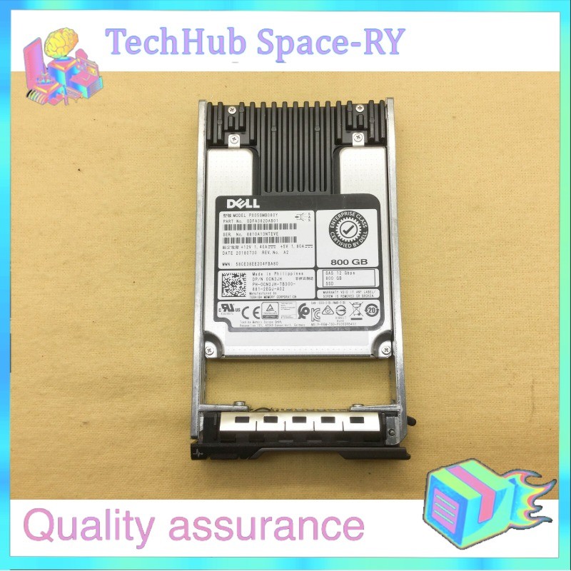 CN3JH Dell Enterprise Class 800GB 12Gb/s SAS SSD Toshiba PX05SMB080Y 0CN3JH