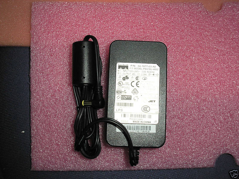 7x Cisco 34-1977-03 AC 48V 0.38A Power Adapters