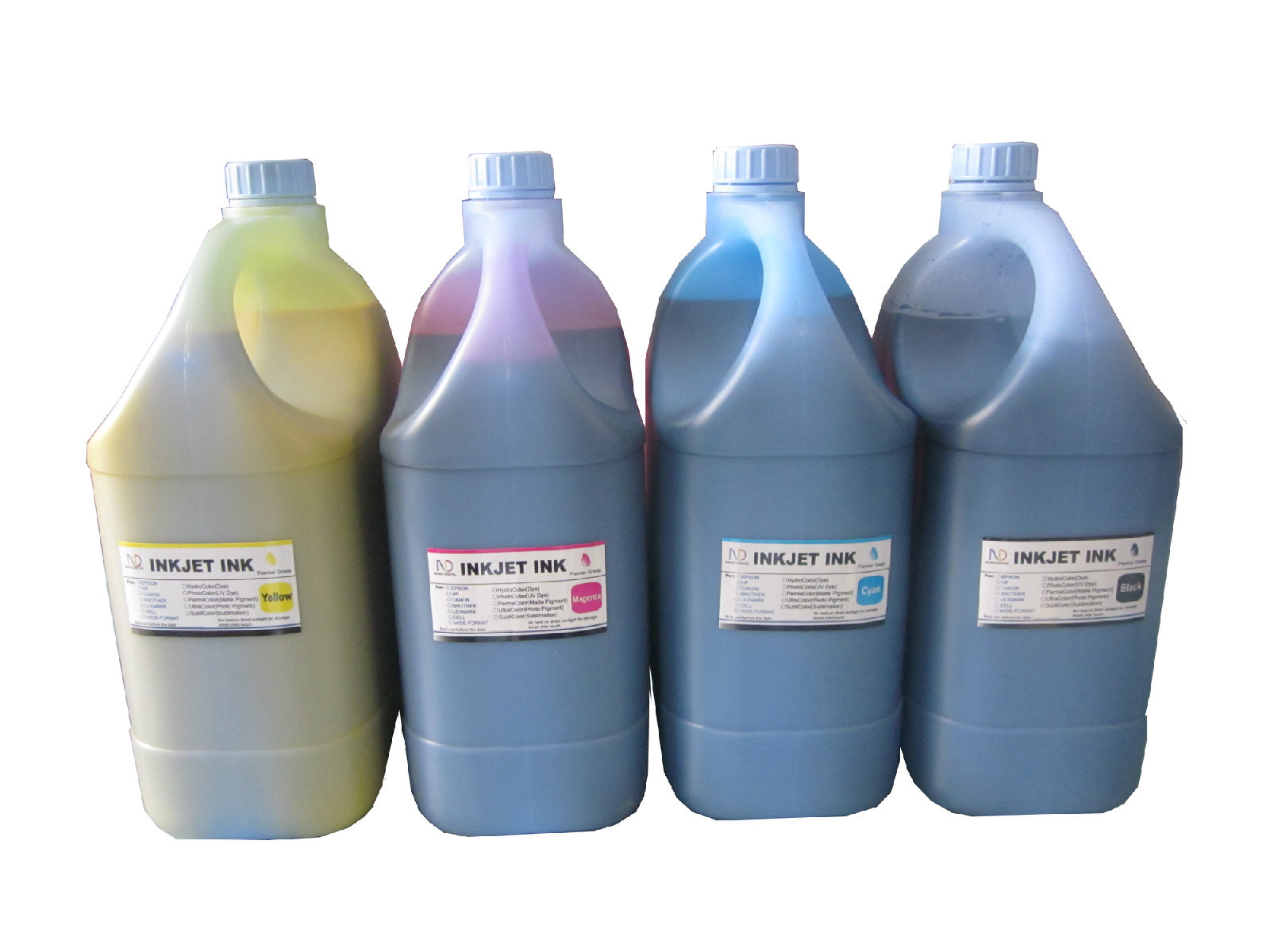 4 Gallon ND® Non-OEM Pigment Inks for T542 EcoTank ET-5150 WorkForce ST-C8090