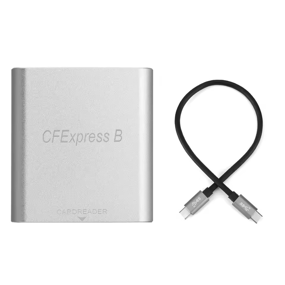 Portable CFexpress Card Reader USB 3.1 Gen 2 10Gbps Memory Adapter for Laptop