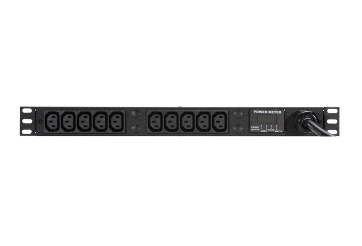 Geist VHVLCN102-102C13TL6 Metered PDU 208V 20A 10x C13 NEMA L6-20P Rackmount