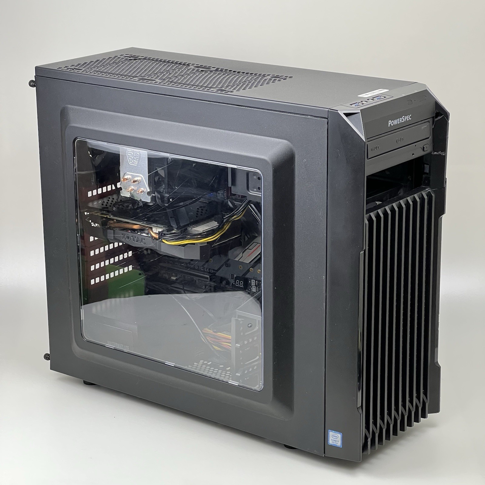 PowerSpec G354 Gaming PC i7-8700K GTX 1070 Ti 16GB 500GB SSD Tested