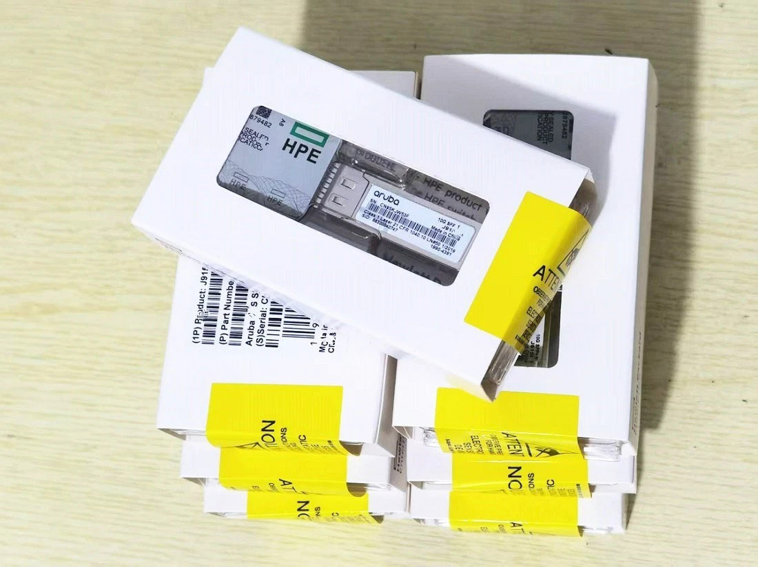 NEW J9150D 1990-4391 HPE / Aruba 10G SFP+ LC SR 300m OM3 MMF Transceiver Module
