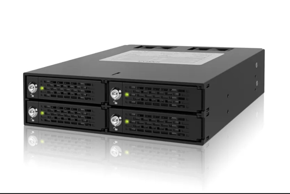 ICY DOCK ToughArmor MB994SK-1B / 4 BAY / 2.5" SAS/SATA /REMOVABLE DISK BAYS