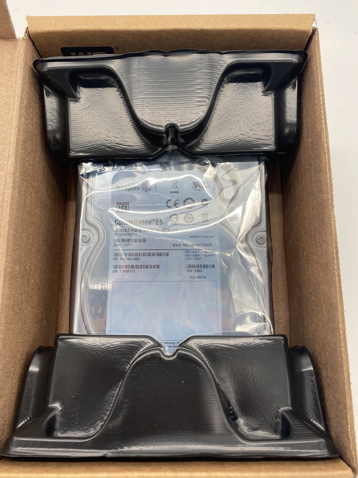 Seagate ST1000NM0011 Constellation ES SATA 1TB 3.5" Hard Drive PN: 9YZ164-003