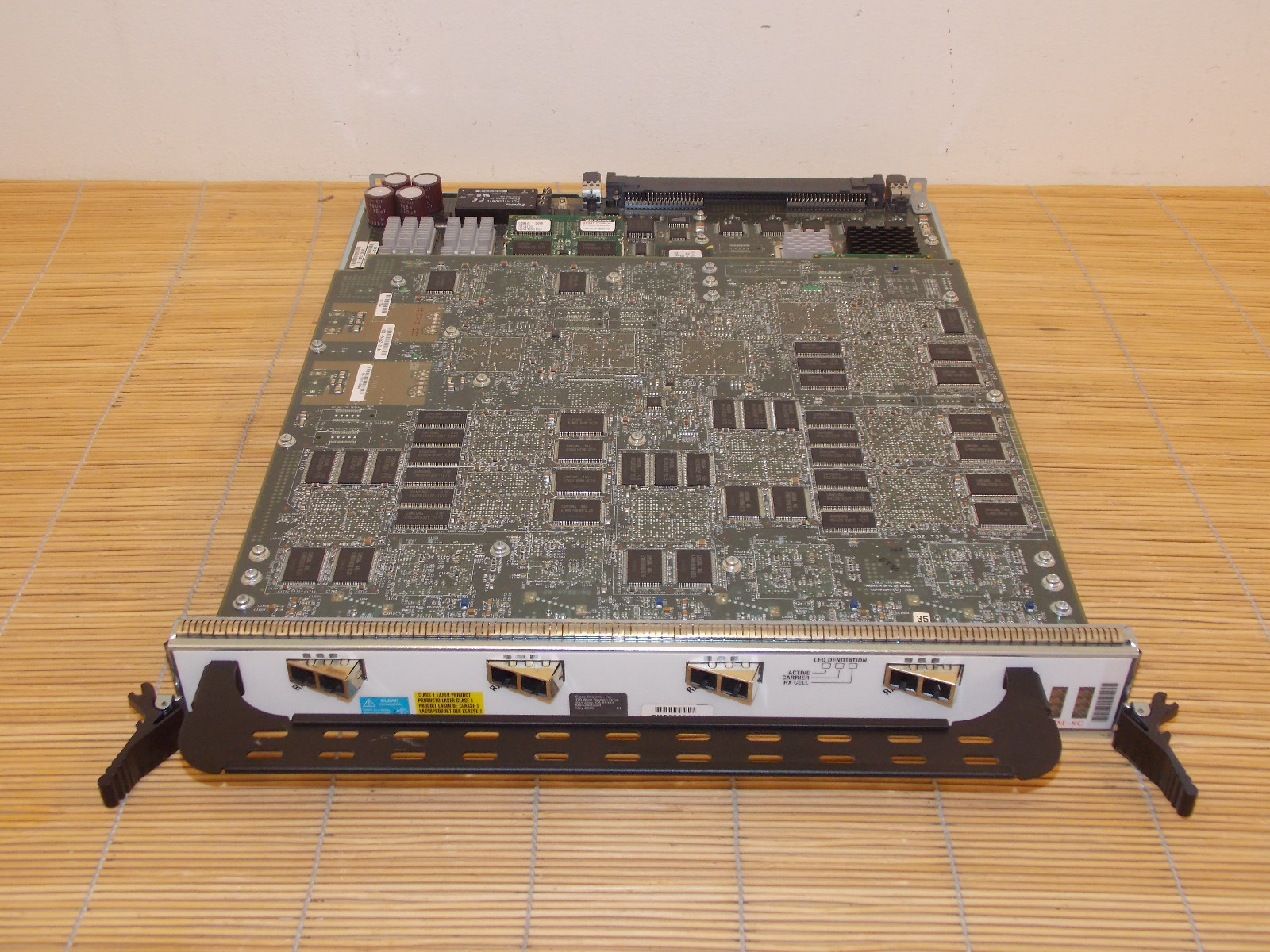Cisco 4OC3X/ATM-MM-SC 12000 Series 4-Port OC-3c/STM-1c ATM ISE Line Card MM