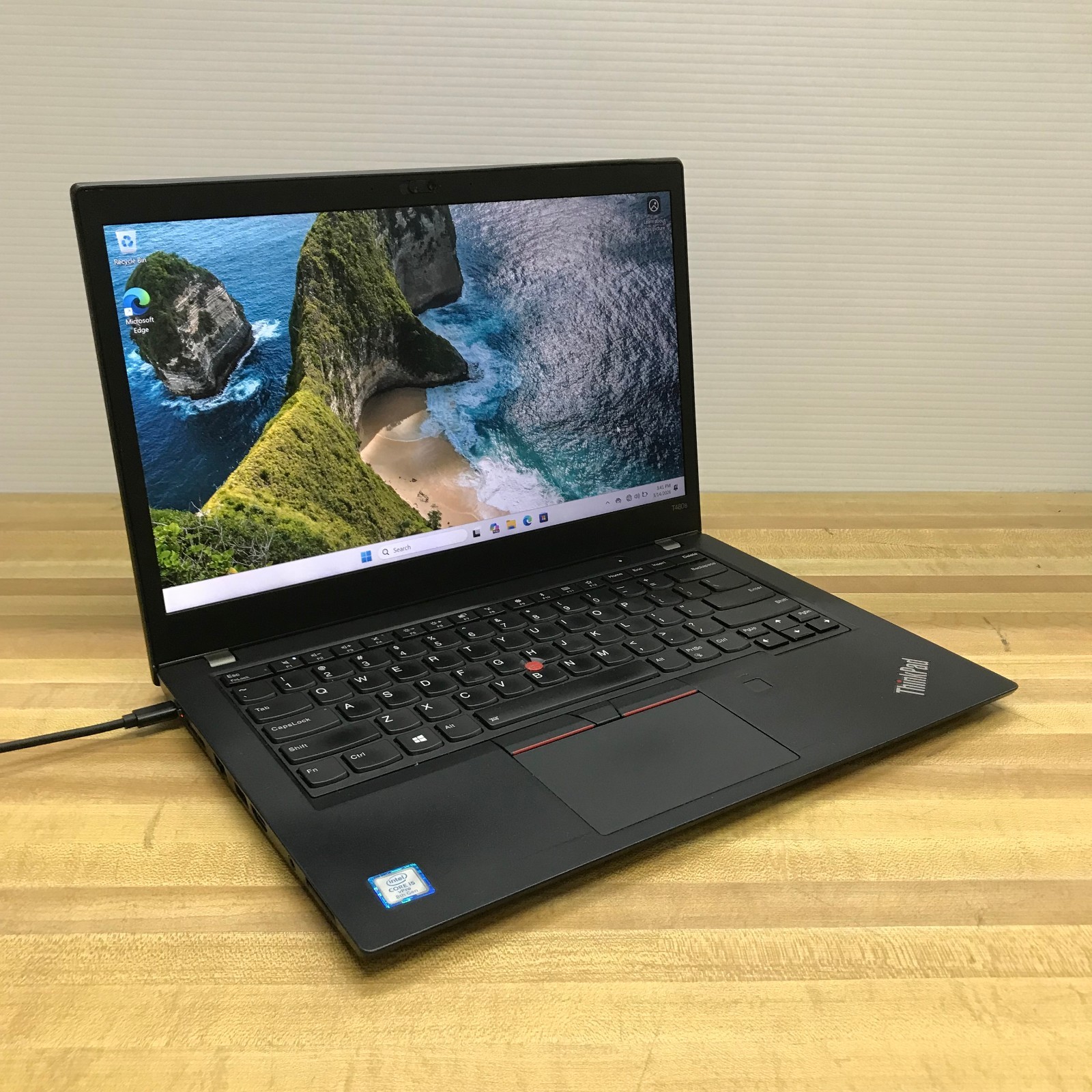 Lenovo ThinkPad T480s Touch Laptop i5-8350U 8GB RAM 256GB SSD (Windows 11 Pro)