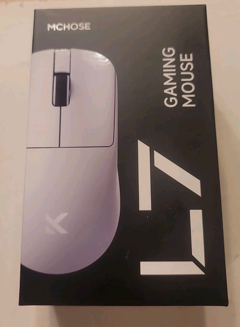 MCHOSE L7 BLACK GAMING MOUSE  - 8K Receiver