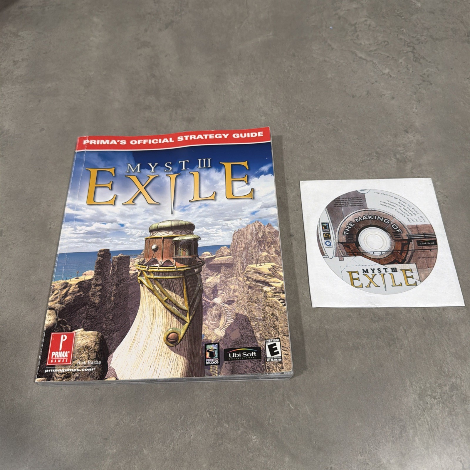 Myst III: Exile - Prima’s Official Strategy Guide And The Making Of Disc