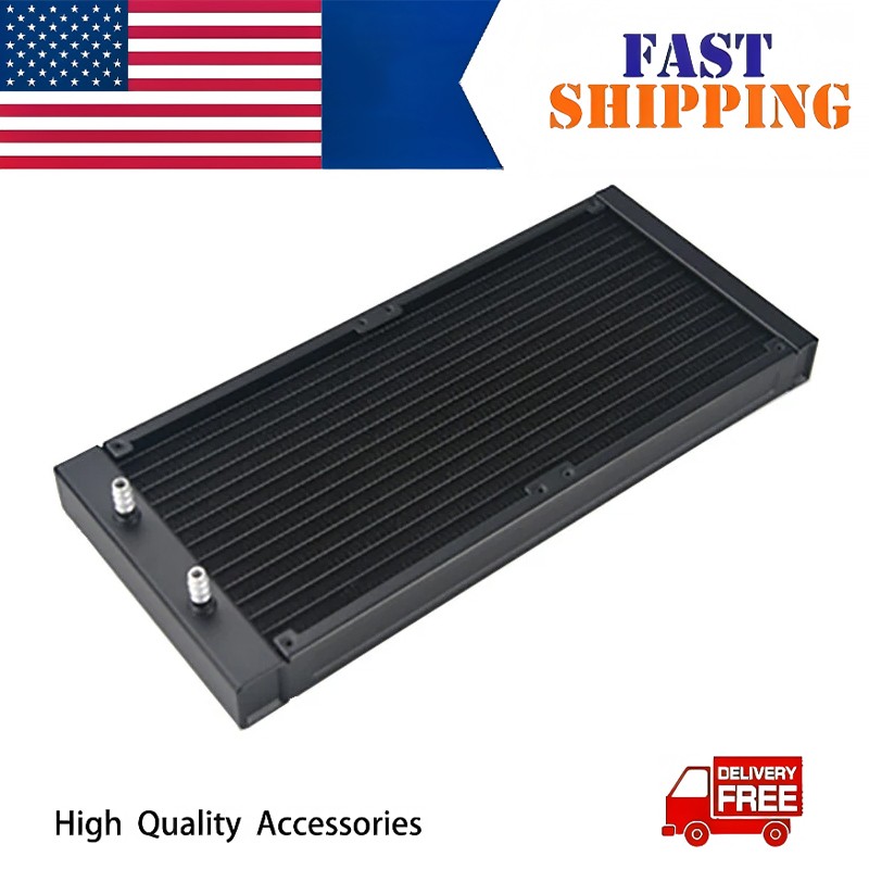 OCOCOO 240mm PC Water Cooling Radiator Aluminum CPU Liquid Cooler Heat Sink N8