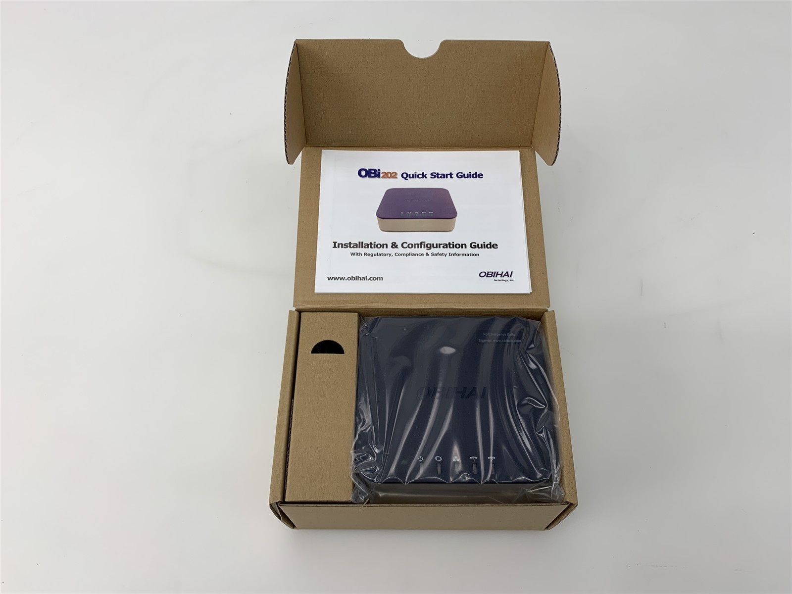 Obihai OBi202 2-Port VoIP Phone Adapter