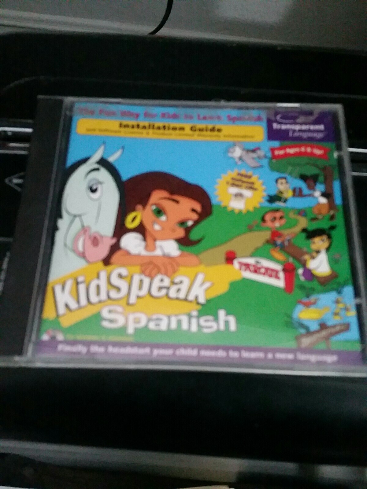 Scholastic Books Kidspeak Kids Speak Spanish CD Rom Age 6+ Educational Game  