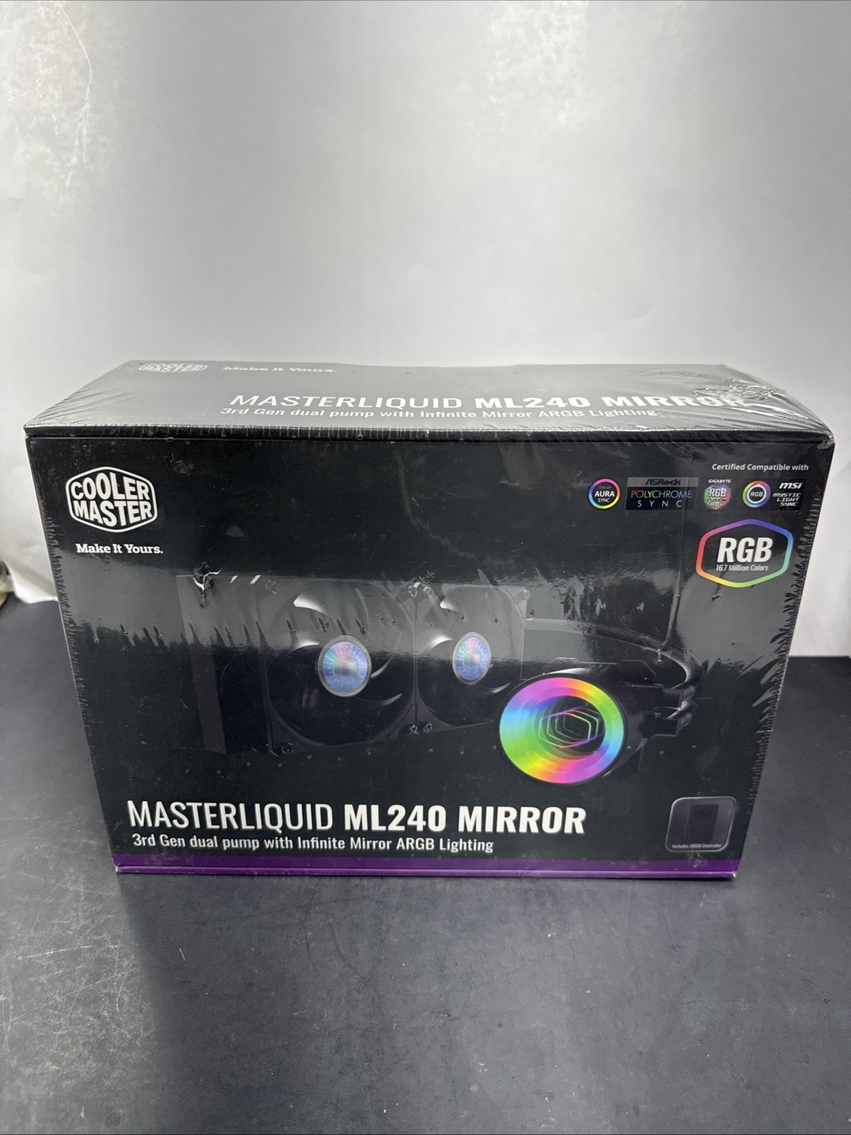 Cooler Master MasterLiquid ML240 Mirror New Sealed