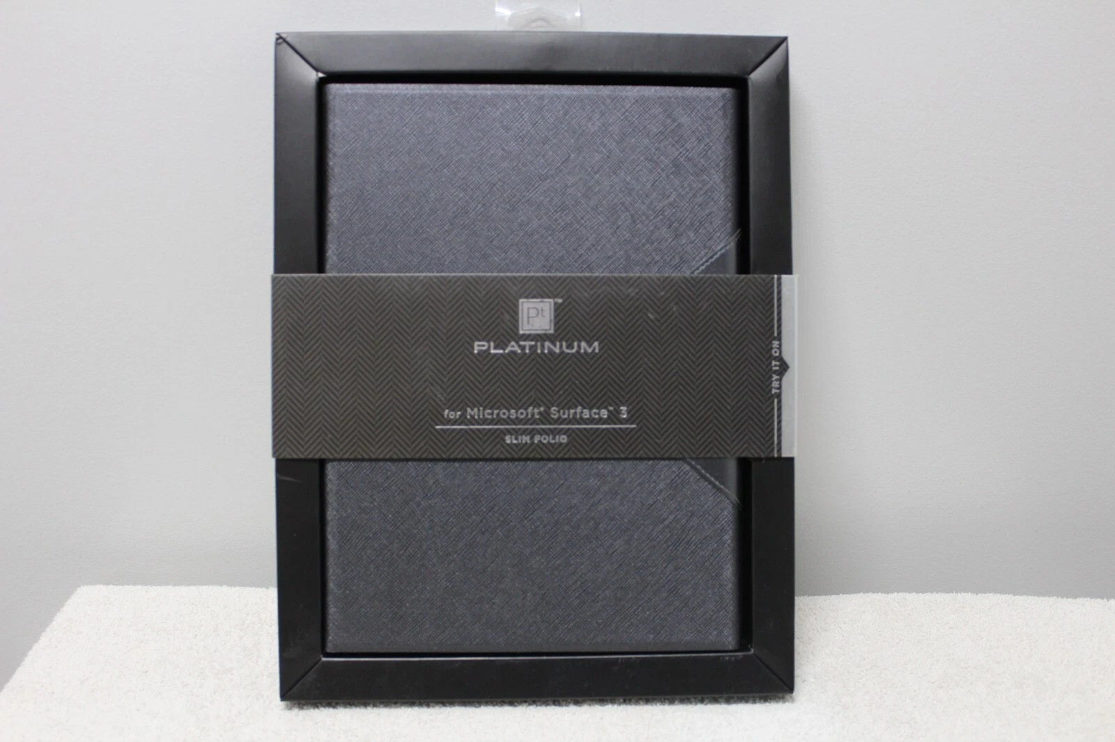 Microsoft Surface 3 Case-Gray-PT Platinum-Brand New in Box