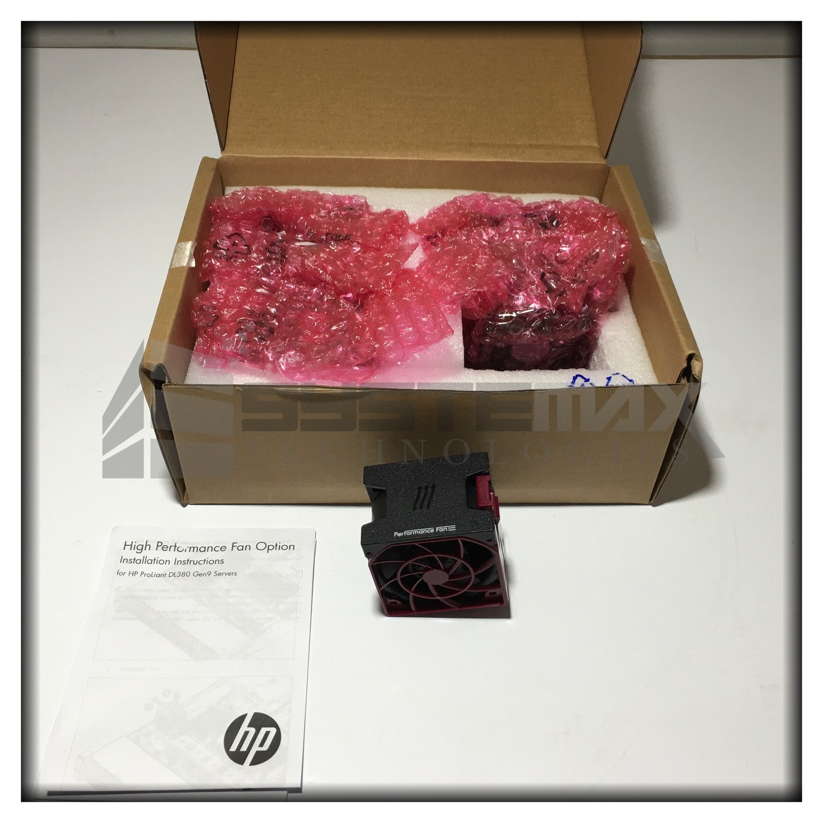 HP DL380 Gen9 High Performance Temperature Fan Kit 719079-B21 6xFans