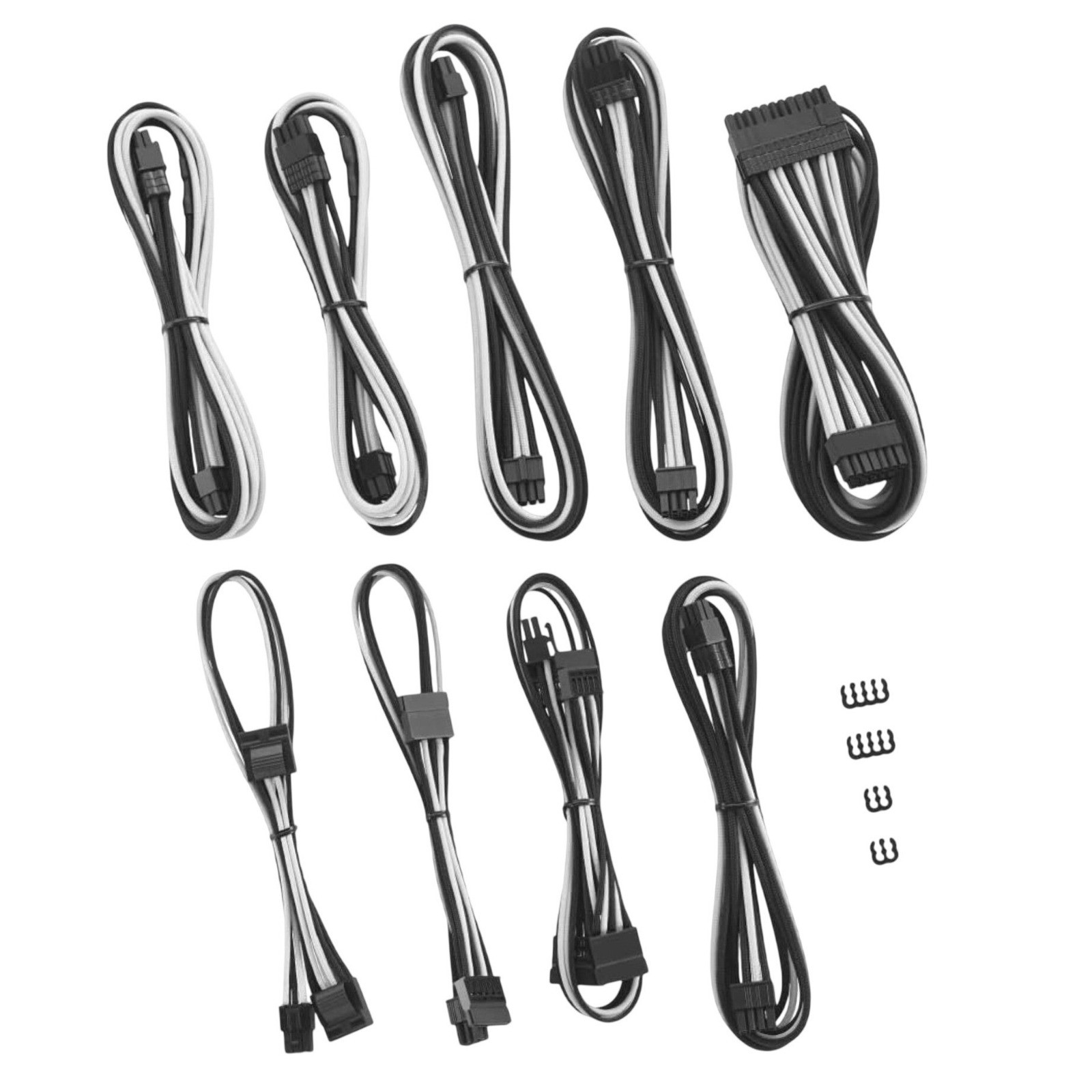 CableMod PRO ModFlex C-Series Cable Kit Corsair RMi RMx RM Blk Wht CM-PCSR-FKIT