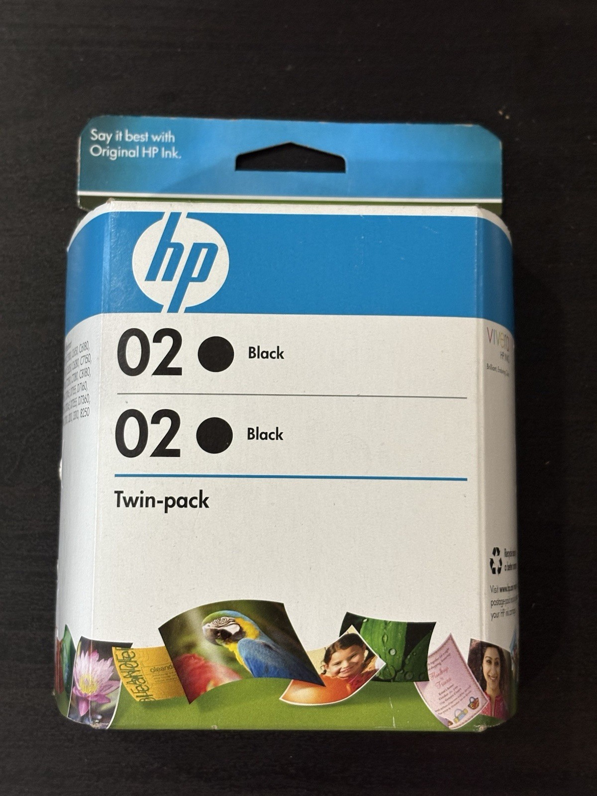Hp Black HP C9500FN OPTION 140 Ink Cartridge Twin Pack New In Box Exp 06/2010