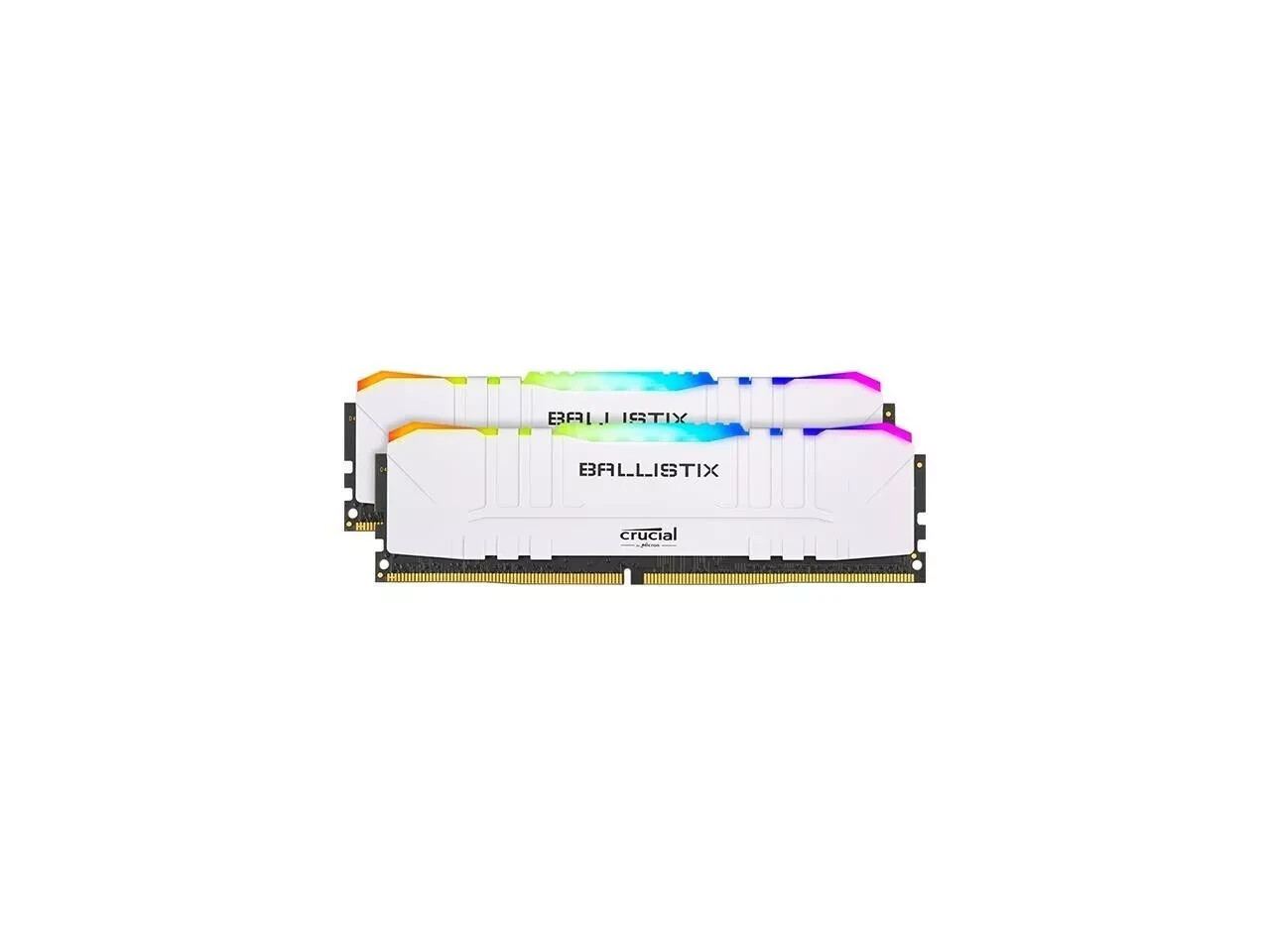 Crucial Ballistix RGB 3600 DDR4 DRAM Desktop Gaming Memory Kit 16GB(8Gx2)-WHITE