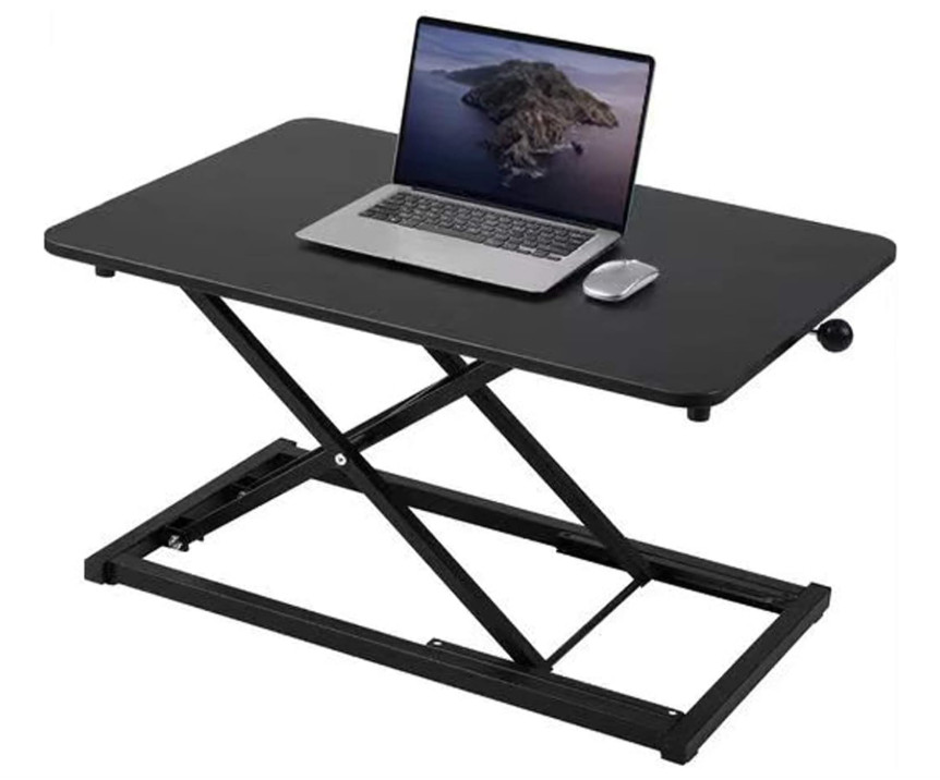 Convertidor Escritorio de Pie Ajustable Soporte Teclado Ergonómico Oficina