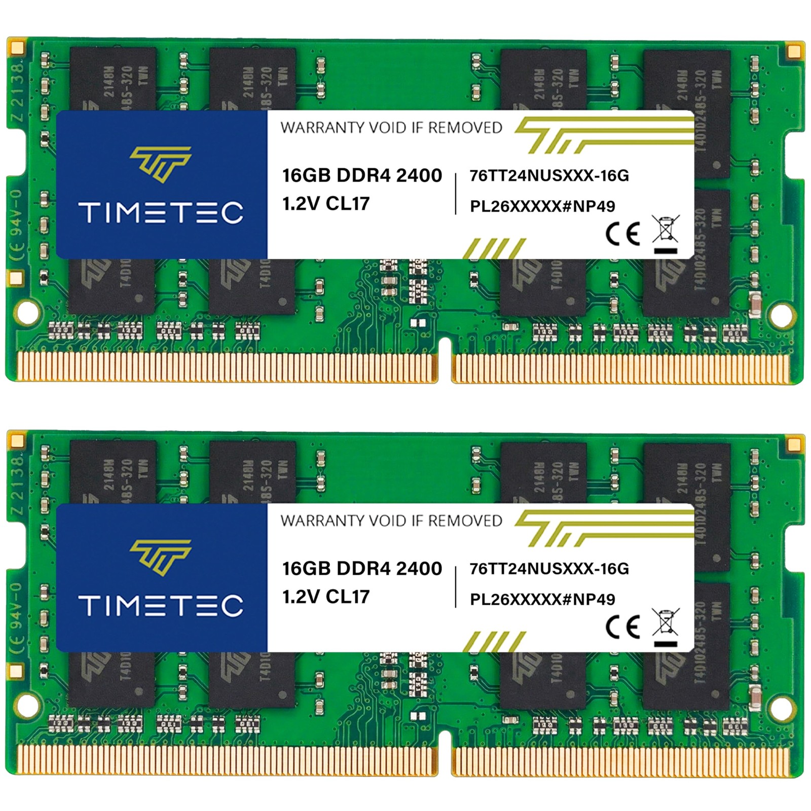 Timetec Premium 32GB KIT (2x16GB) DDR4 2400MHz KIT(2x16GB)