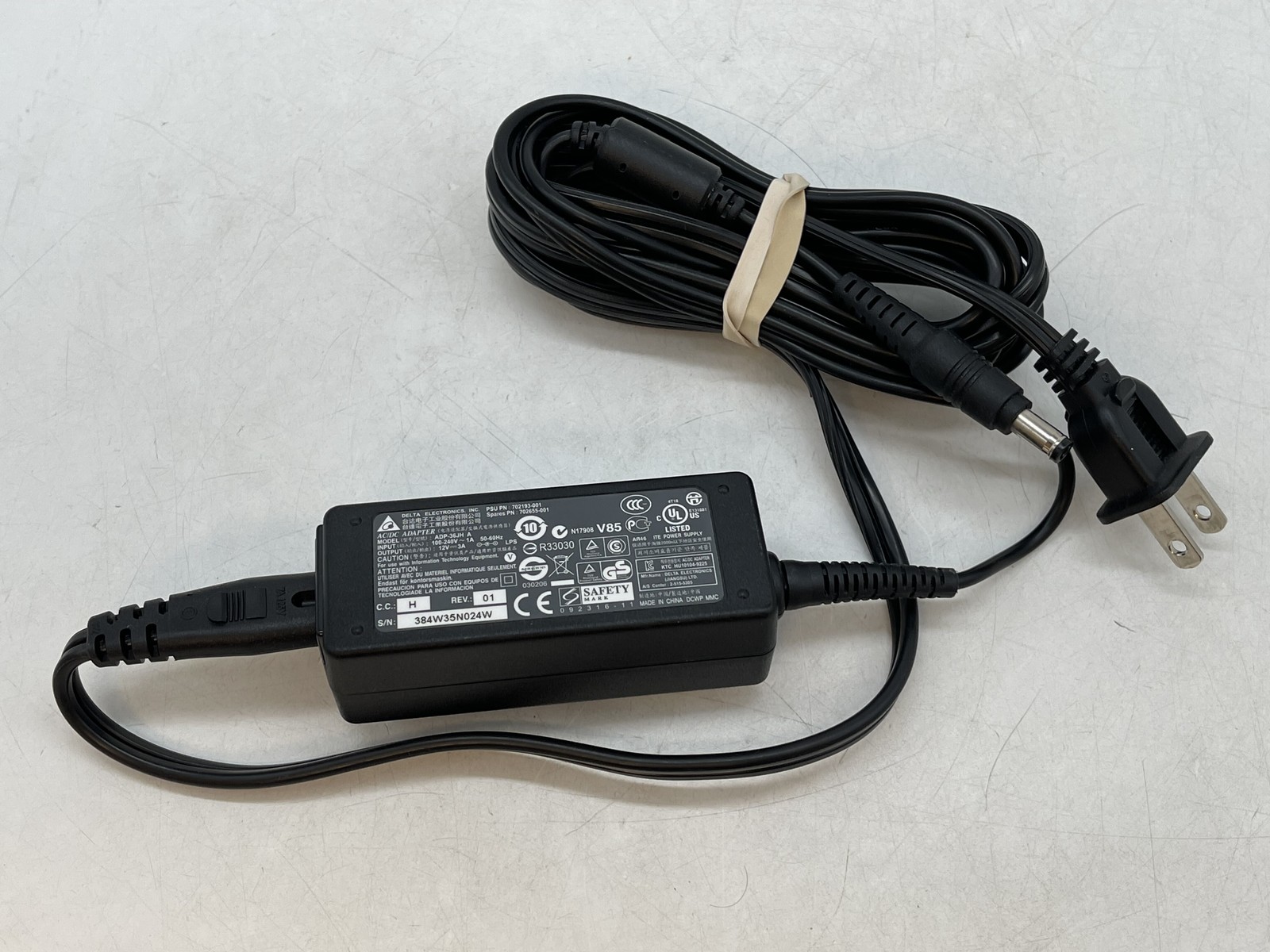 Genuine Delta ADP-36JH AC Adapter 12V 3A Power Supply FREE S/H