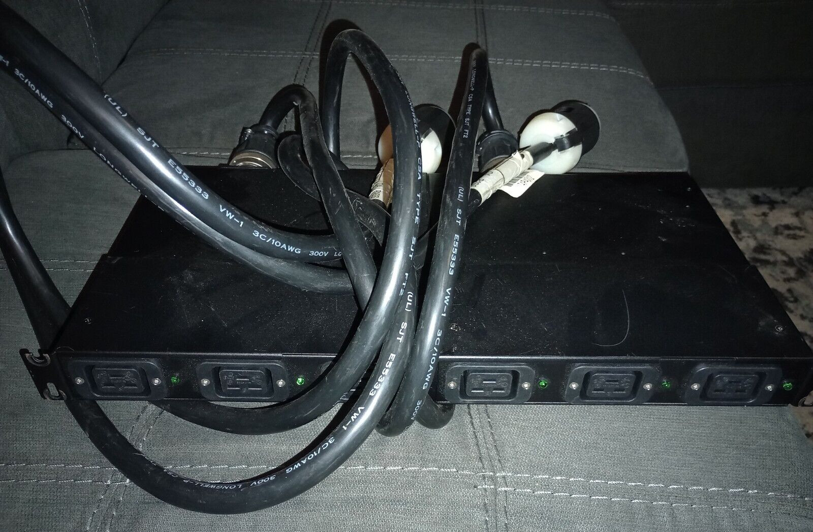 IBM 9306-RTP  DUAL  Rack w/  Longwell  Power Cords
