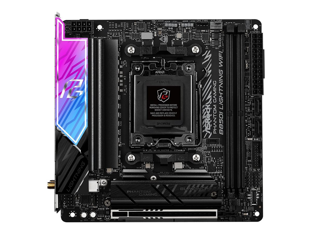 ASRock Phantom Gaming B850I LIGHTNING WIFI Motherboard 90-MXBQR0-A0UAYZ