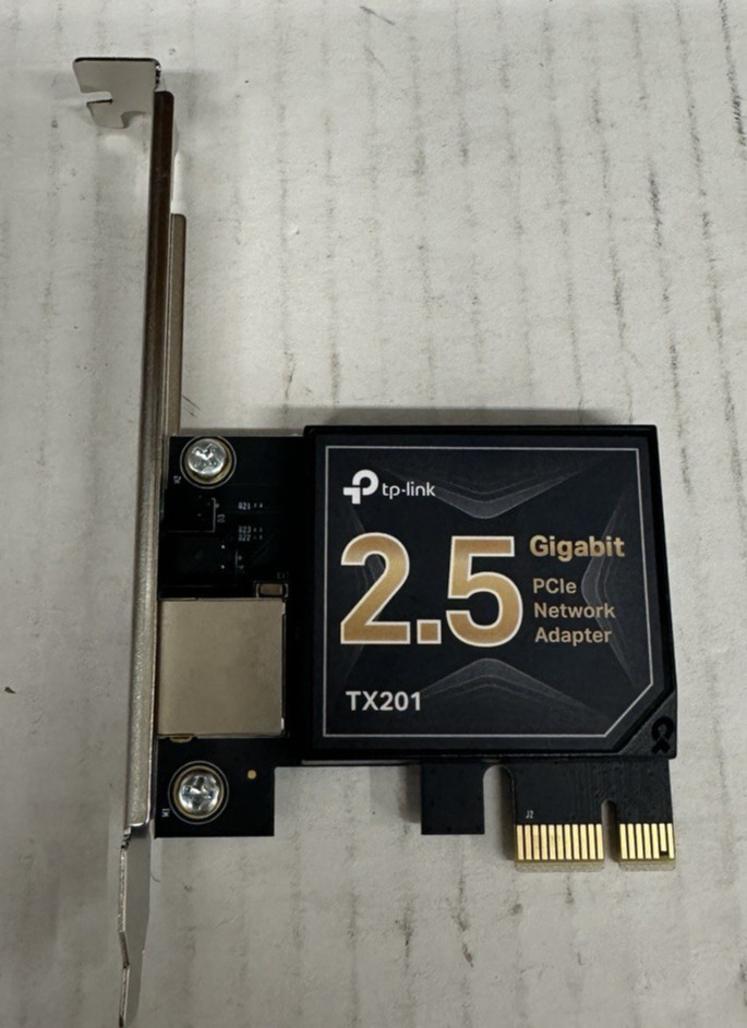 TP-Link TX201 - 2.5GB PCIe Network Card