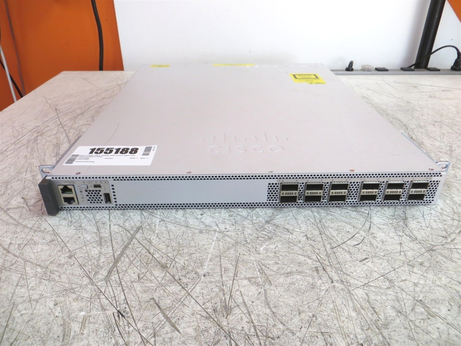 Cisco C9500-12Q-A Catalyst 9500 12-Port QSFP 40G Ethernet Switch Reset