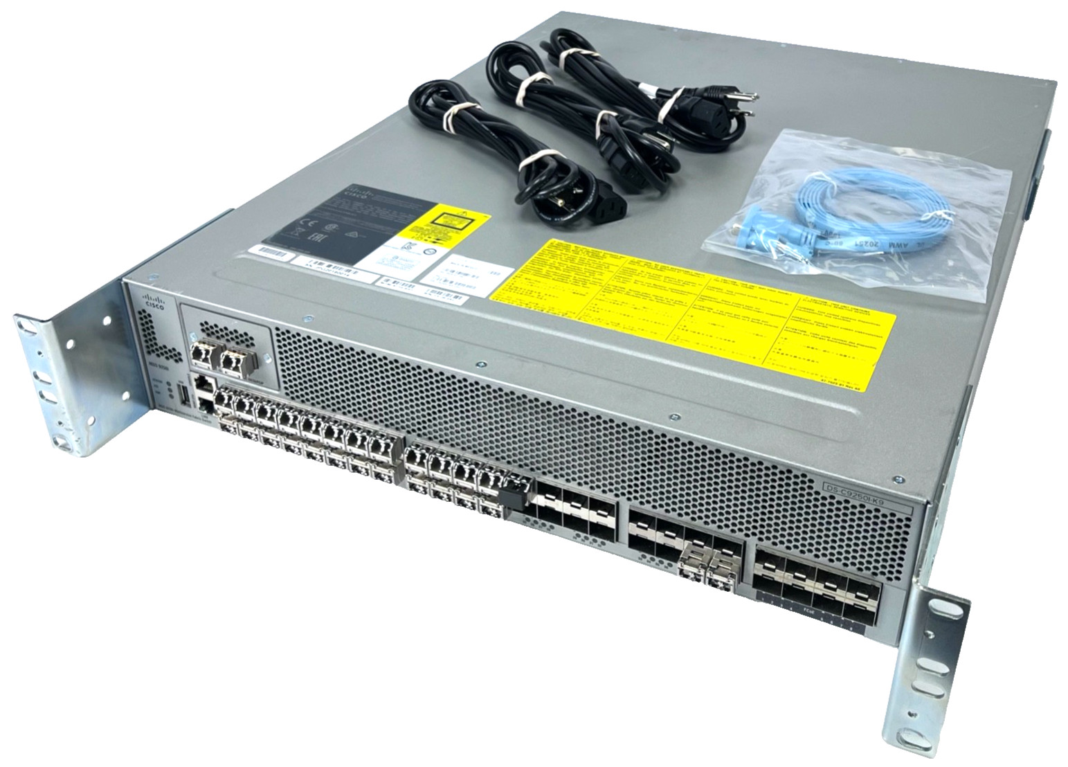 Cisco MDS 9250i DS-C9250I-K9 Multiservice Fabric Switch W/ 3x DS-C50I-300AC PSU