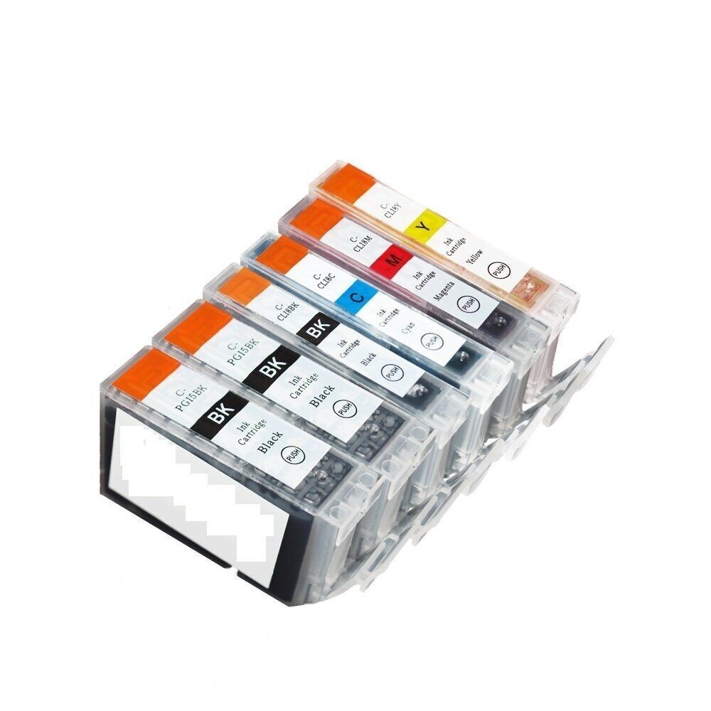 7-Pk/Pack PGI-5 CLI-8 BCMY Ink for Canon PIXMA MP500 MP530 MP600 MP610