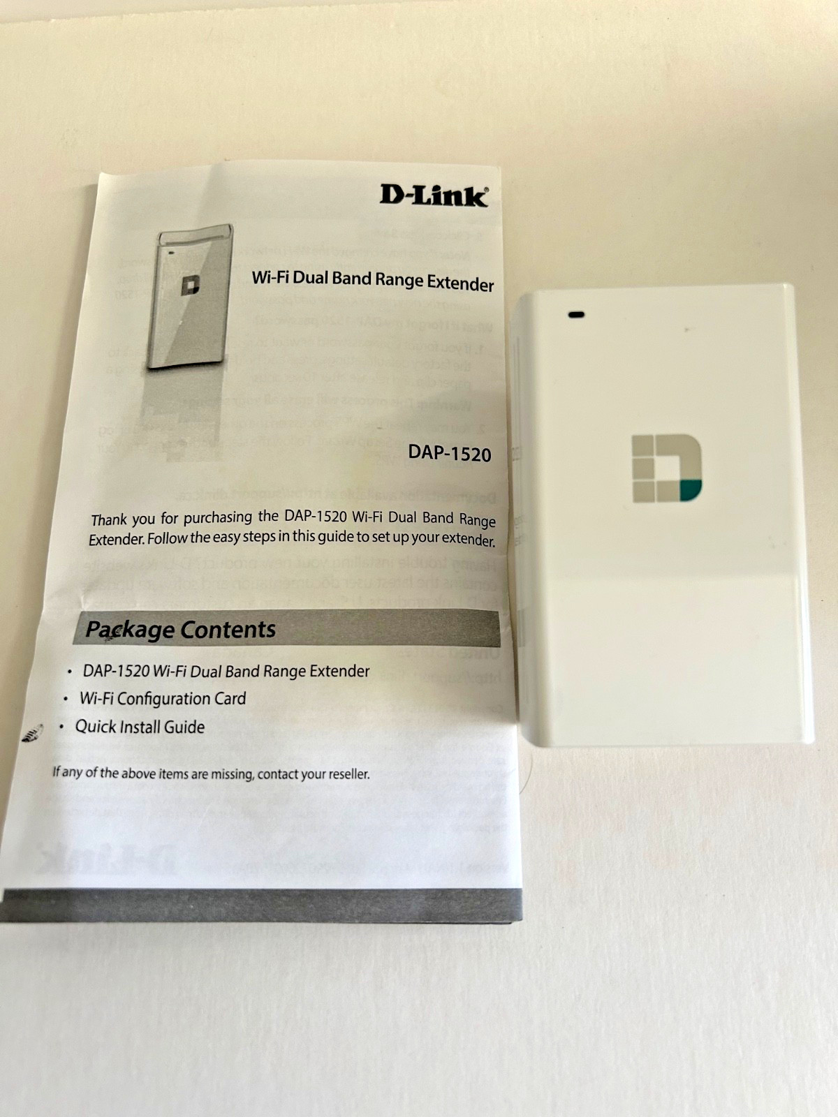 D-Link DAP-1520/re Wireless Dual Band Range Extender