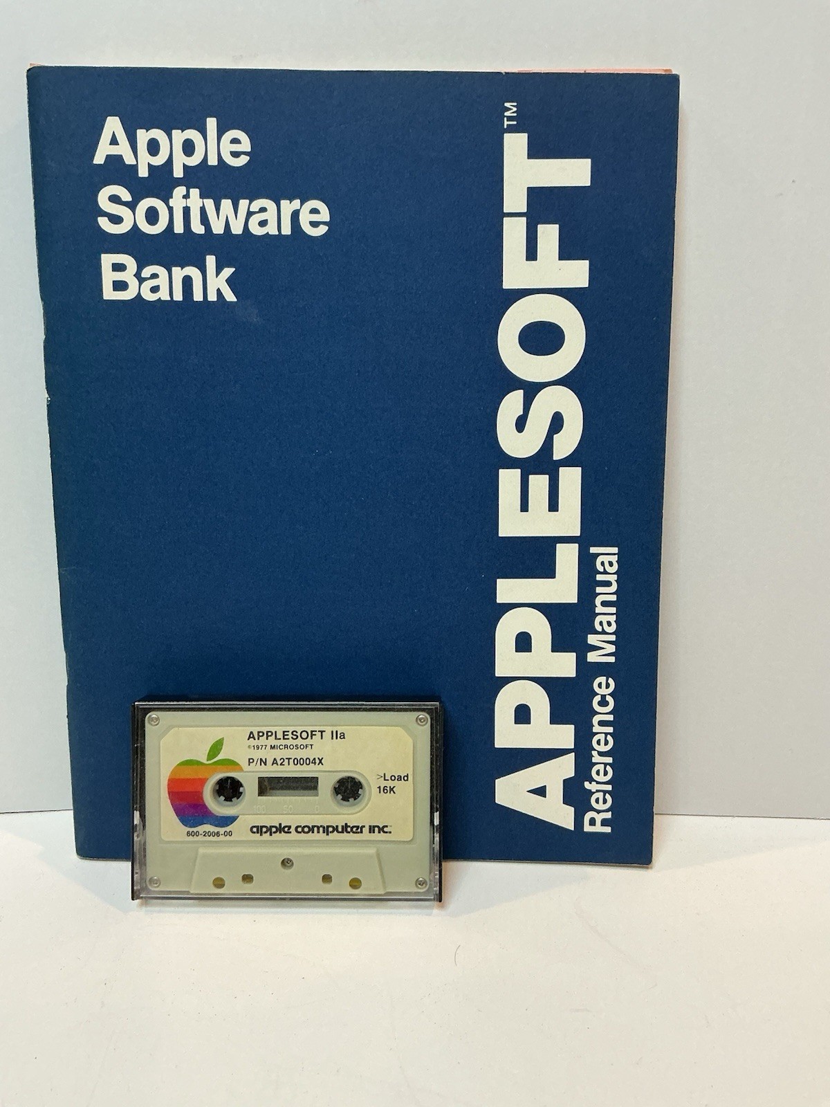 Vintage Apple II The Original Blue Book & AppleSoft Floating Point Basic 1977