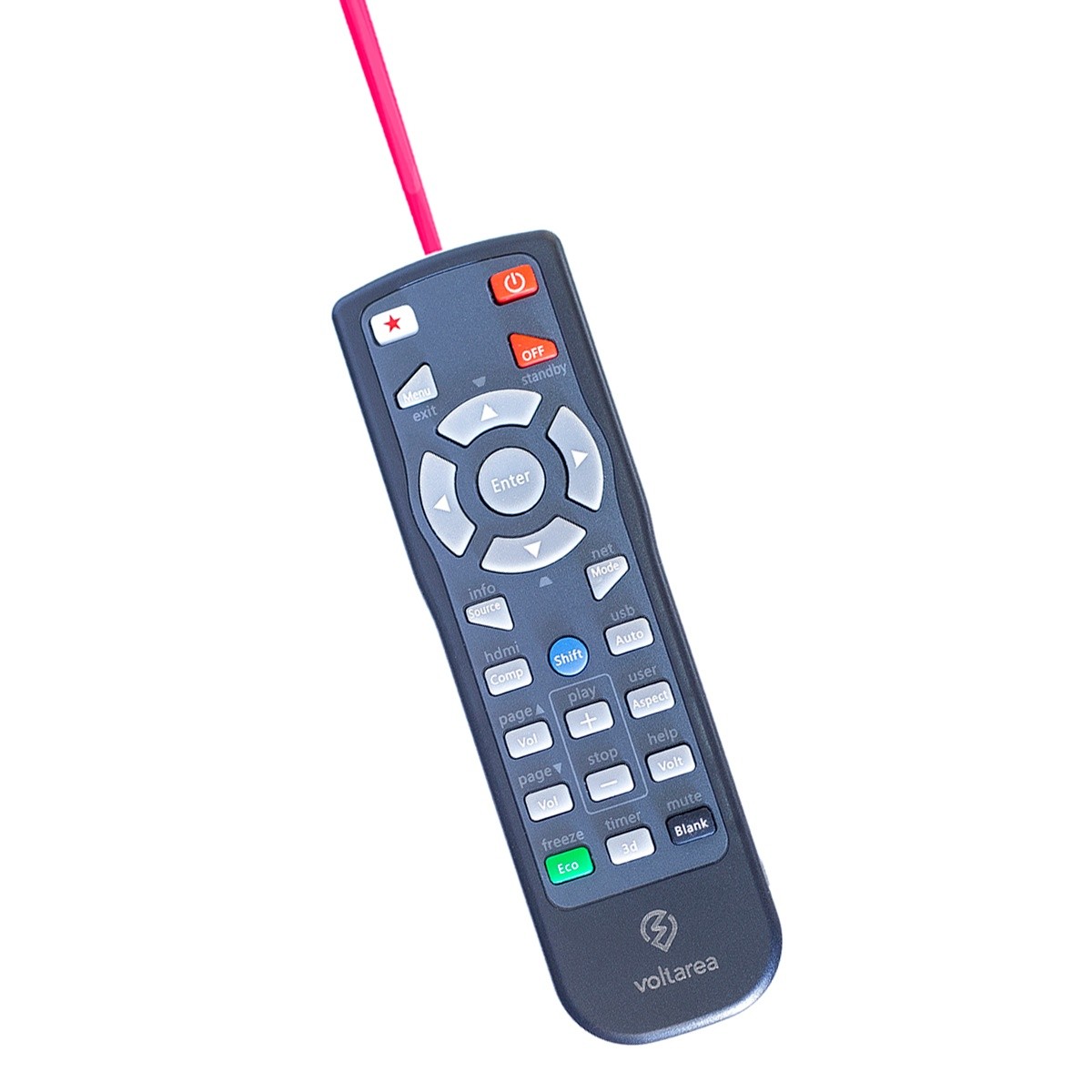 Remote Control For NEC PA550W-13ZL PA550W projector with Laser Pointer