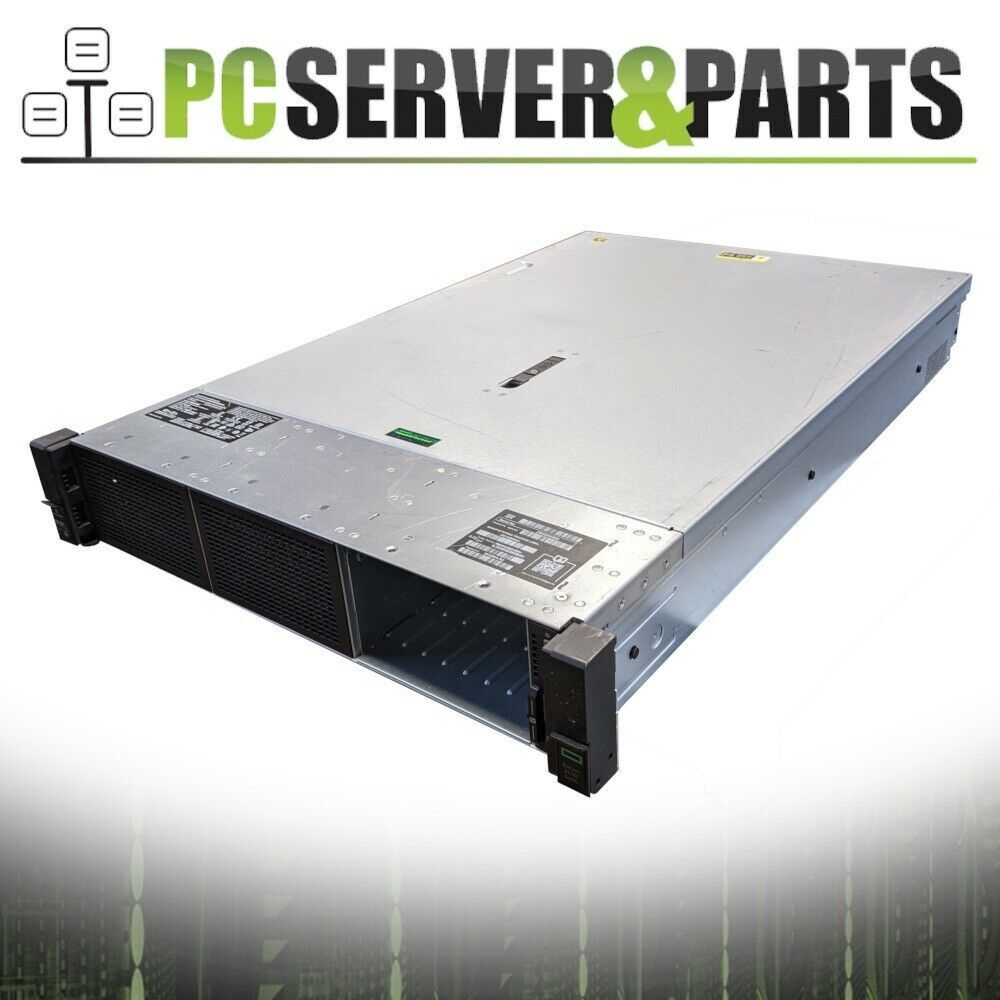 HPE DL380 Gen10 8B Gold 6143 128GB 2x 512GB SSD 6x 600GB HDD iLO Adv W/ Rails