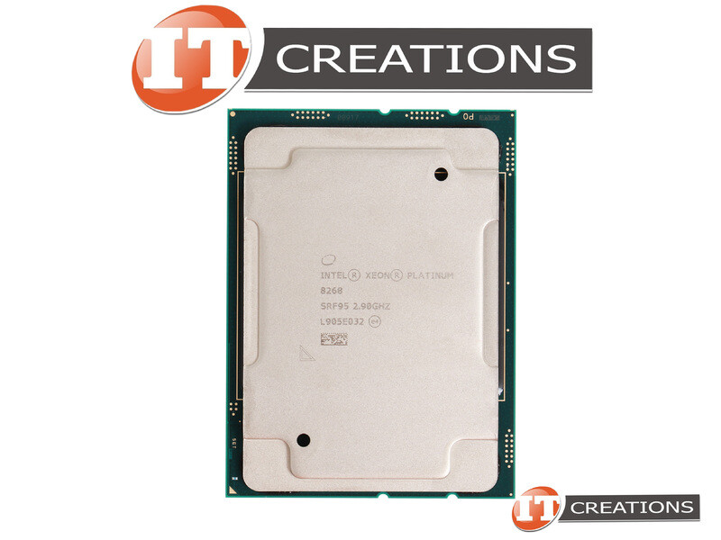 INTEL XEON PLATINUM 24 CORE PROCESSOR 8268 2.90GHZ 205W CPU CD8069504195101