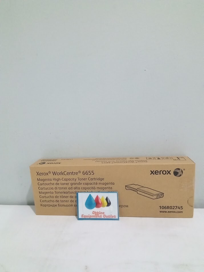 Original Xerox WorkCentre 6655 Magenta High-Capacity Toner Cartridge