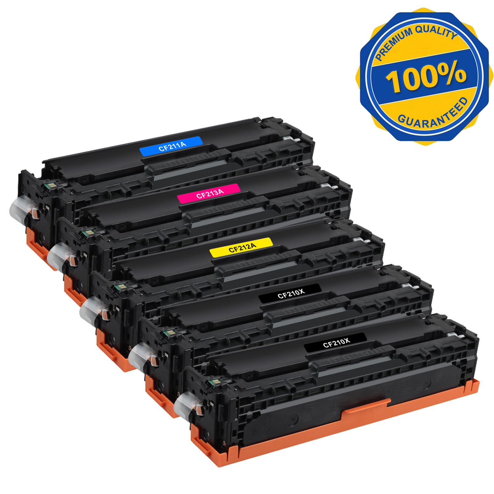 5pk 131A CF210A CF211A CF212A 213A Color Toner For Laserjet Pro M251nw M276nw