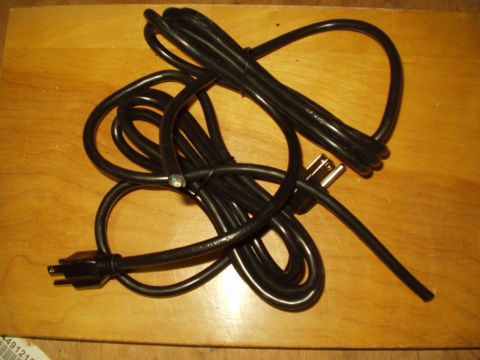 Pair  of  3 Prong  7 foot Replacement Power Cords  with  cutoff endl Power Tool