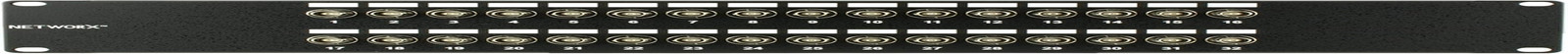 Coaxial Patch Panels (32 Port, BNC)