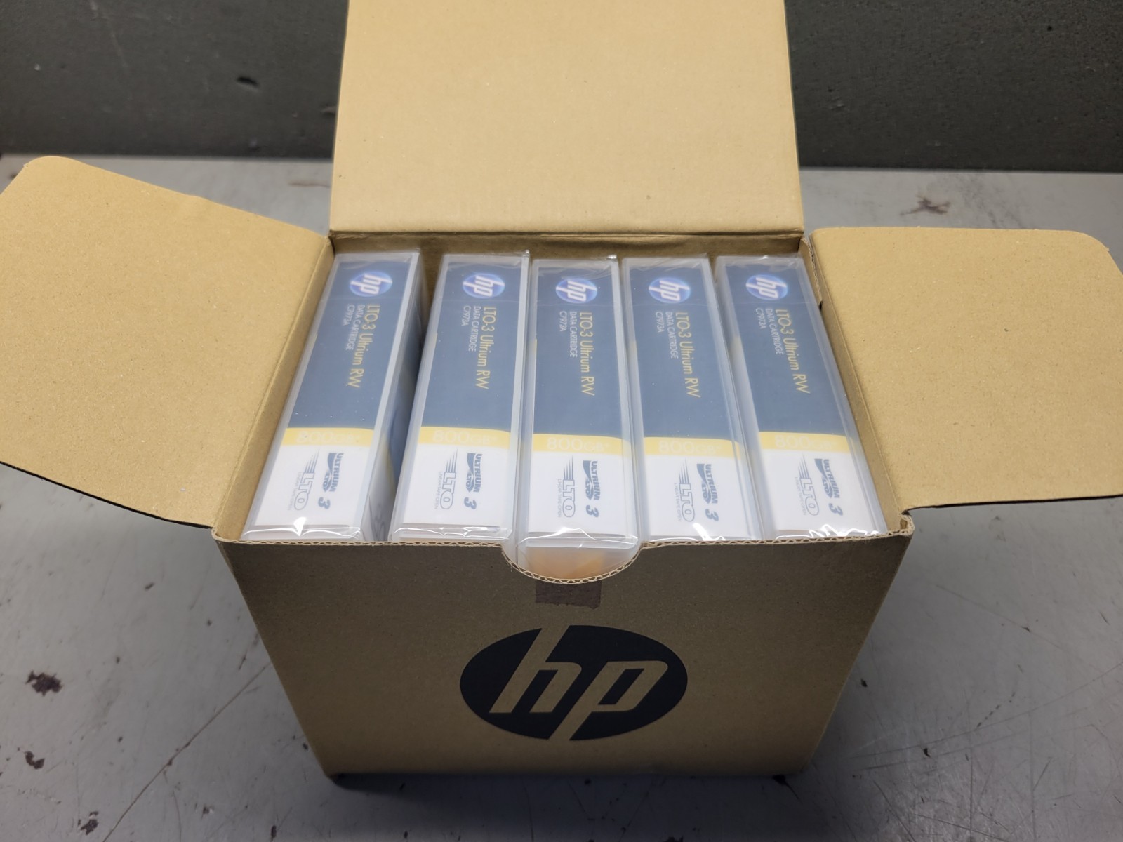 HP LTO3 Tape C7973A (5PACK) Ultrium Storage Data Cartridge 800GB - NEW