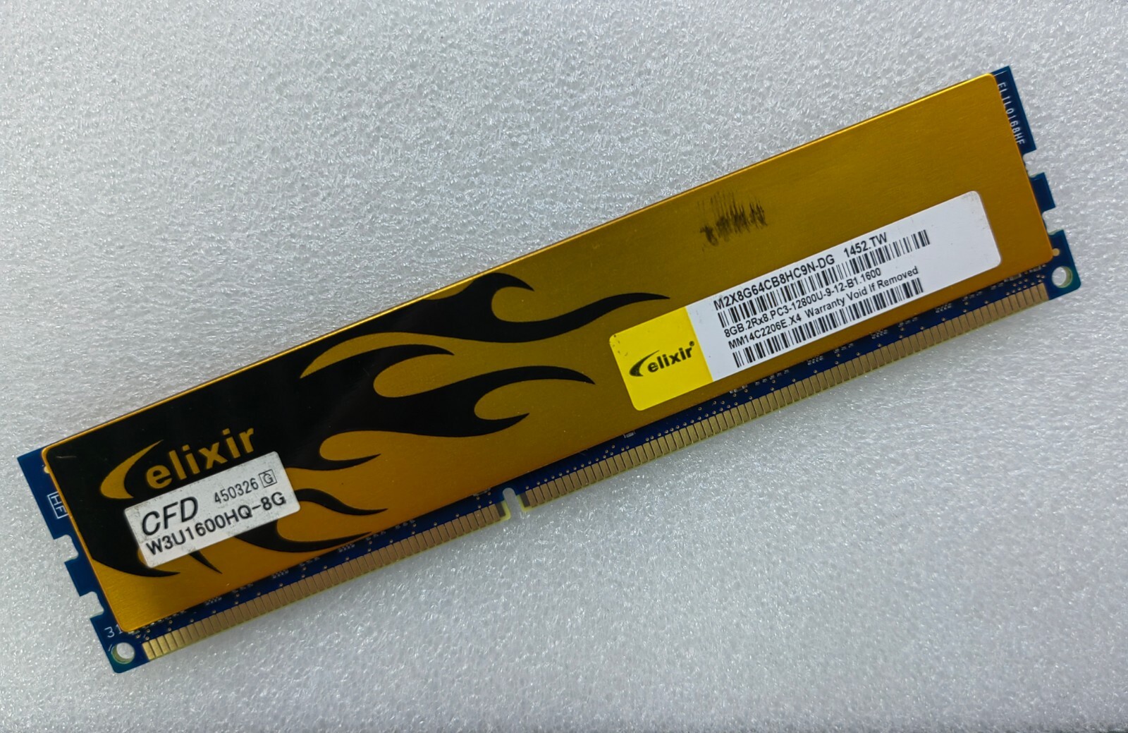 Nanya Elixir 8GB DDR3 1600 Desktop DIMM RAM 2Rx8 PC3-12800U 1.5v 240pin