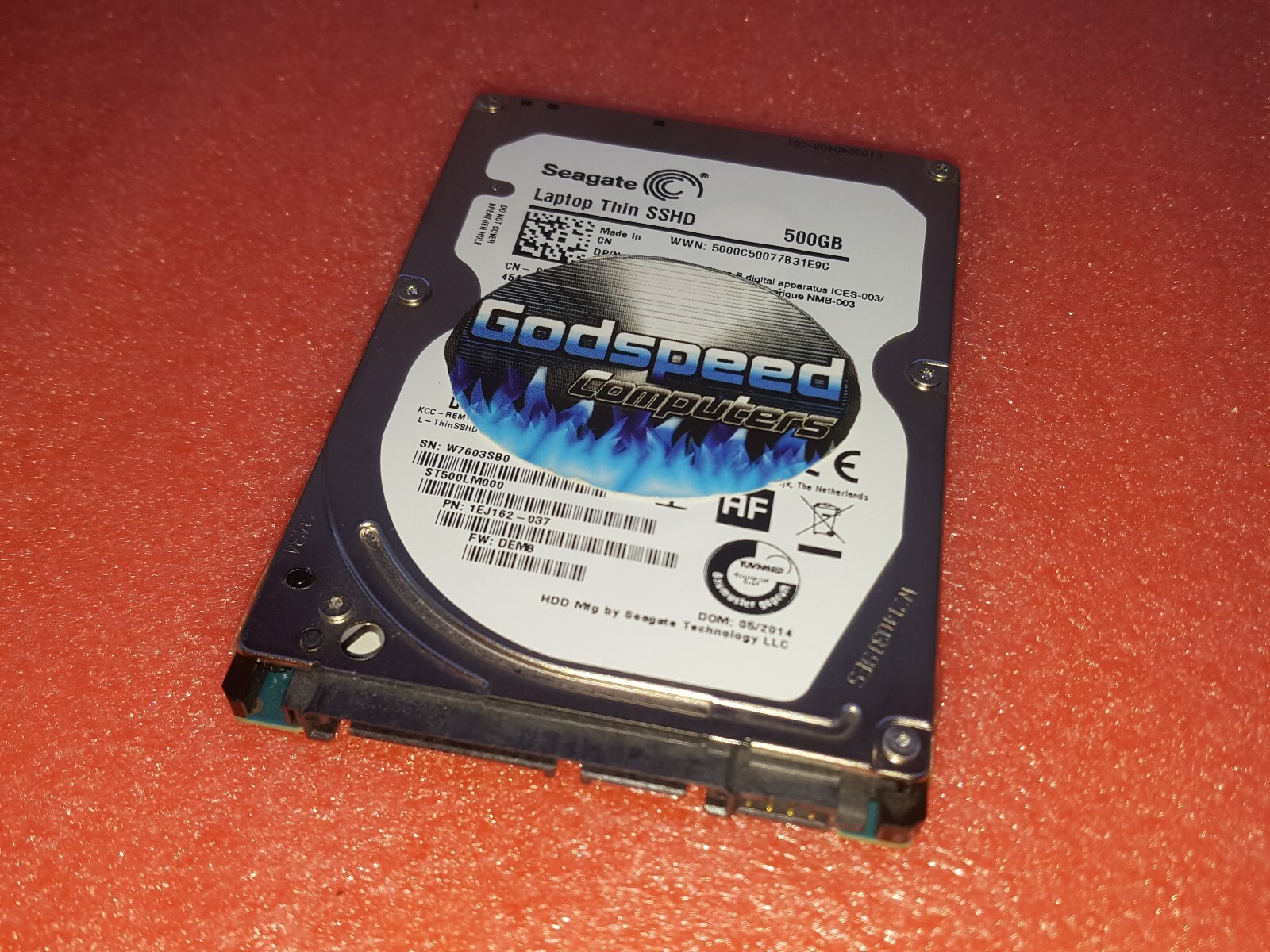 HP EliteBook 8440p, 500GB SSD-Hybrid Hard Drive SSHD Windows 7 Professional 64