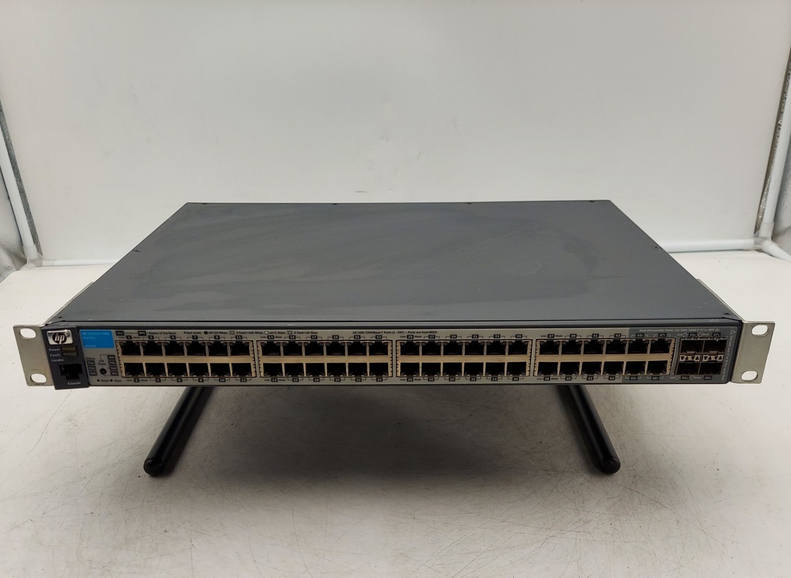 HP ProCurve 2910al-48G J9147A 48-port Gigabit Ethernet 4xSFP Network Switch