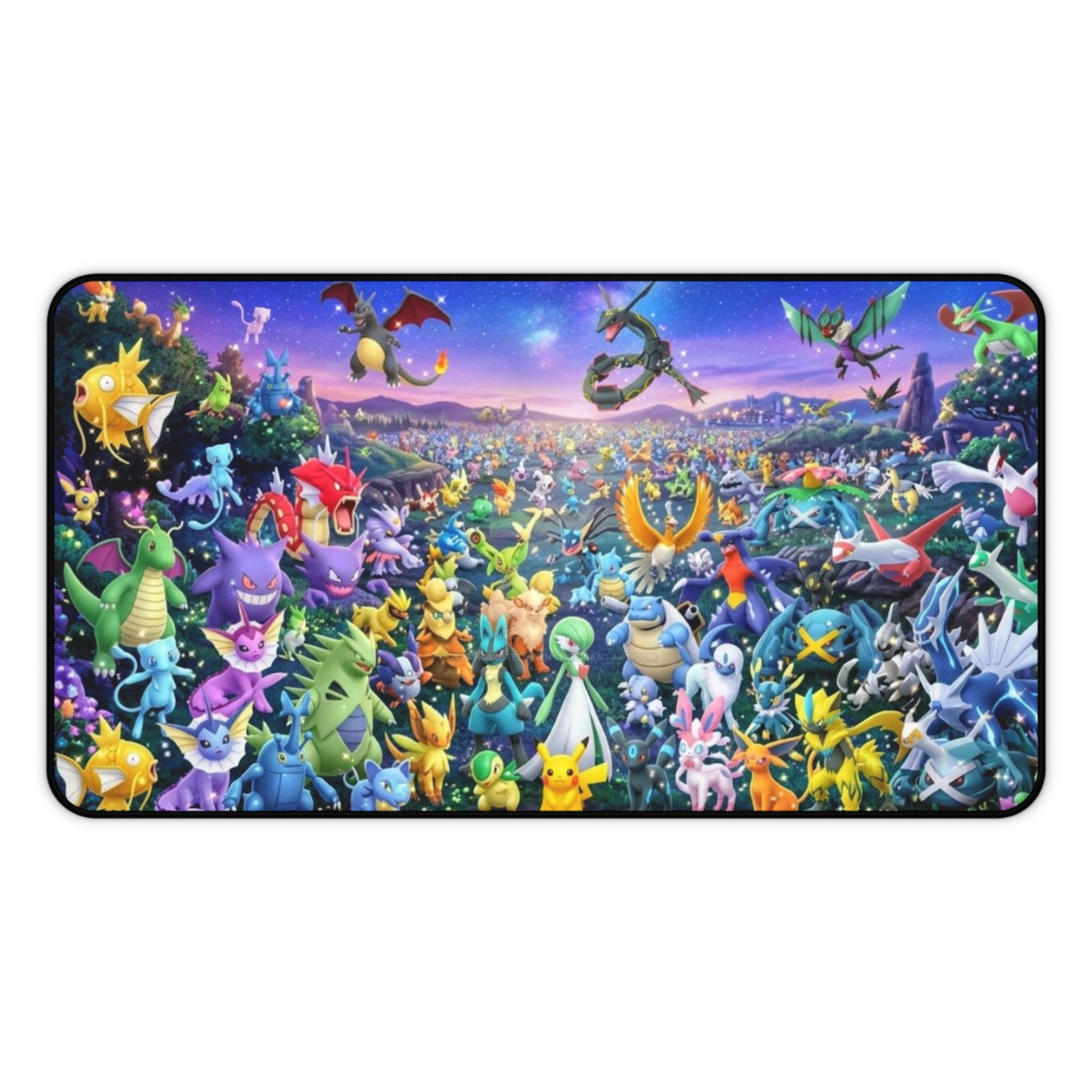 P-Pokemon Ash Ketchum And Pikachu Grande Mousepad Large Gaming Mouse Pad DA245TN