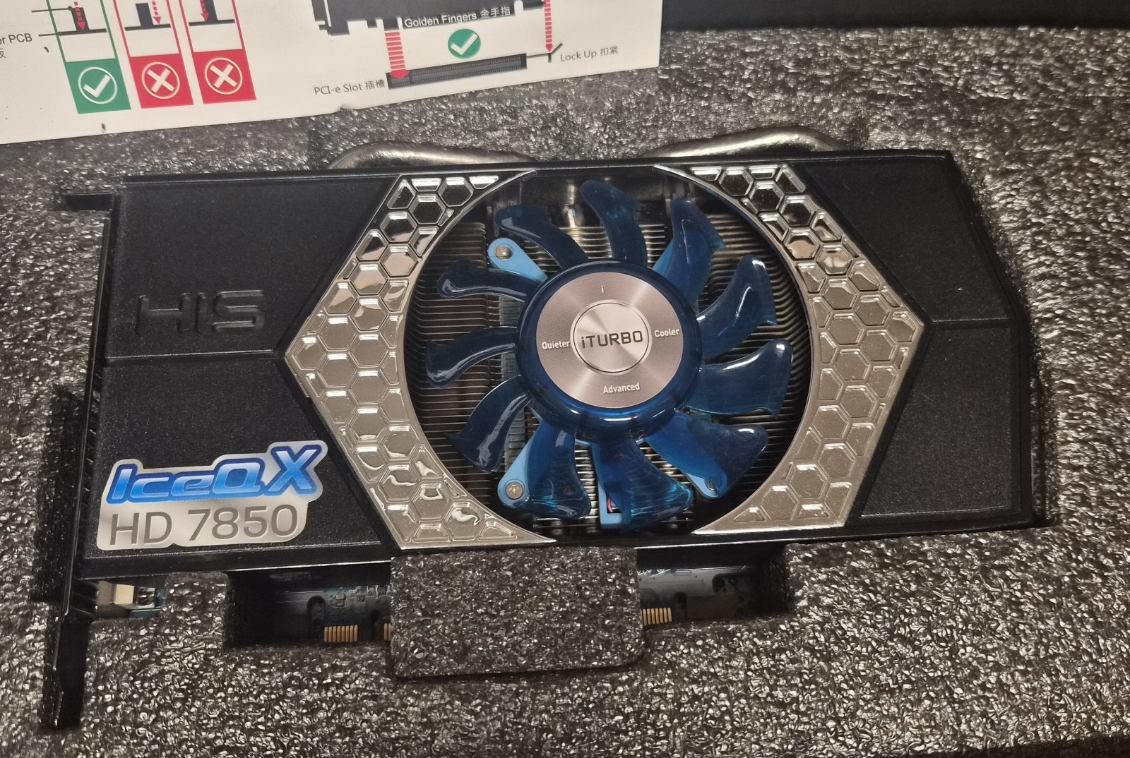 HIS HD 7850 IceQ X 2GB Video Graphics Card 