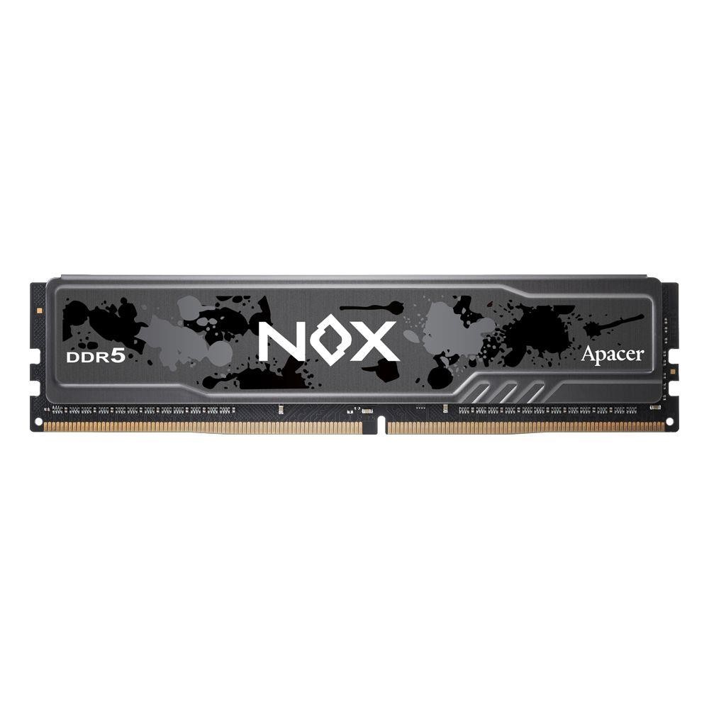 Pamięęć DDR5 Apacer NOX 16GB (1x16GB) 5200MHz CL40 1.25V Black Apacer