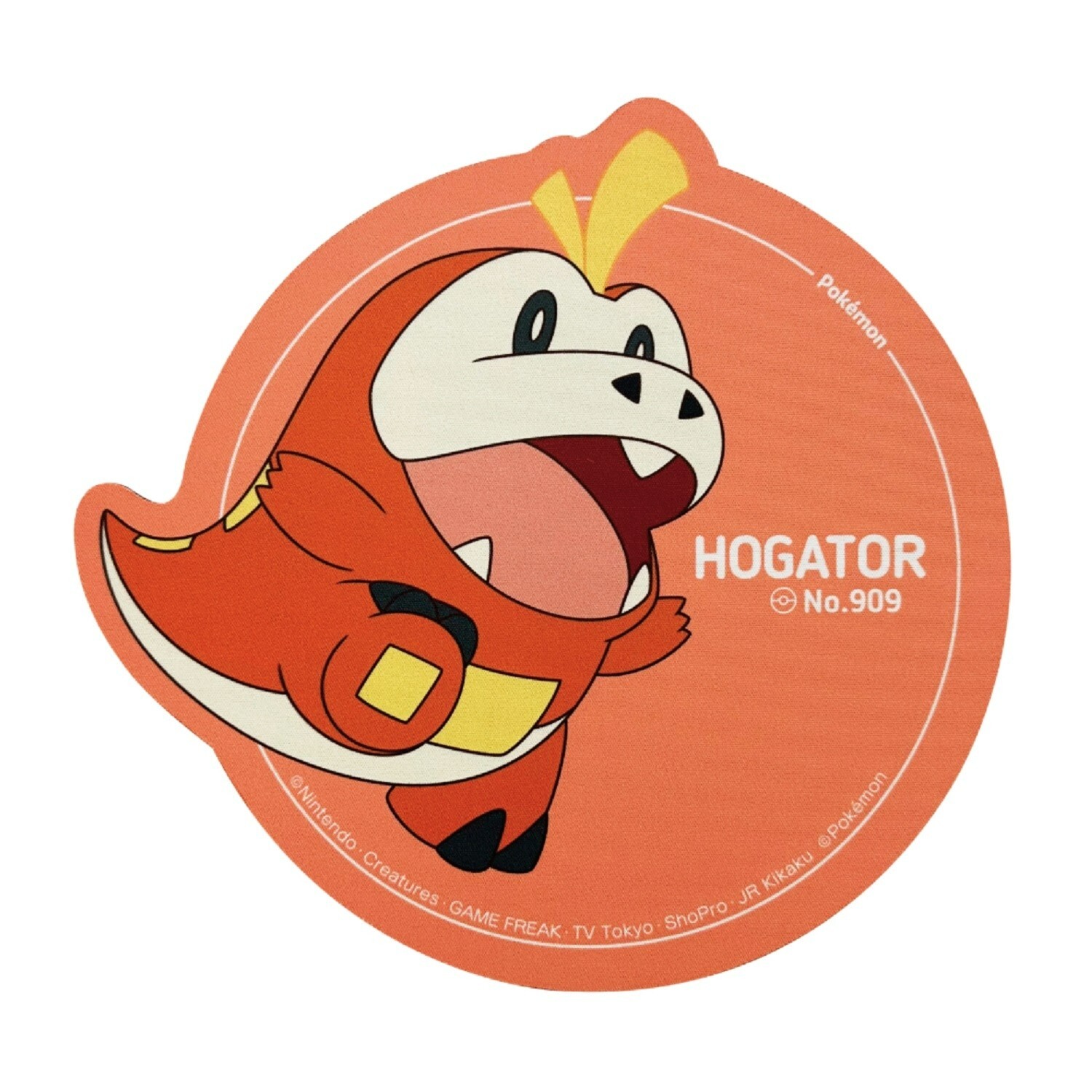 Pokemon Center Mouse Pad Fuecoco 7x7in Paldea #909 JP