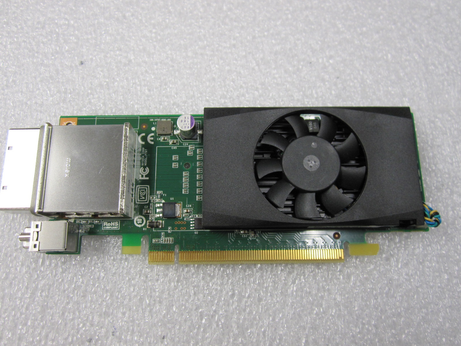 Nvidia P797 PCI-E 2.0 x16 Host Interface Card w/HS 1xPort 600-50797-0500 Vintage
